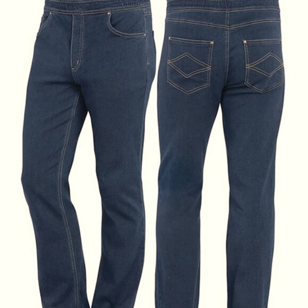 Pajama Jeans Jeggings Denim Bluestone Wash Men’s M EUC Waist 32-34" Inseam 32"